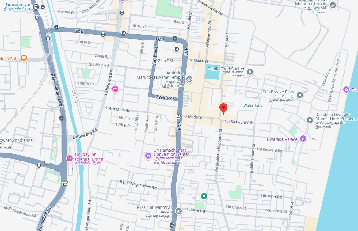 Location Map — Perfect Aswin