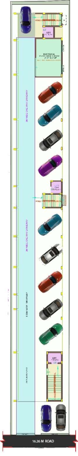 Stilt / Parking Plan — Perfect Aswin