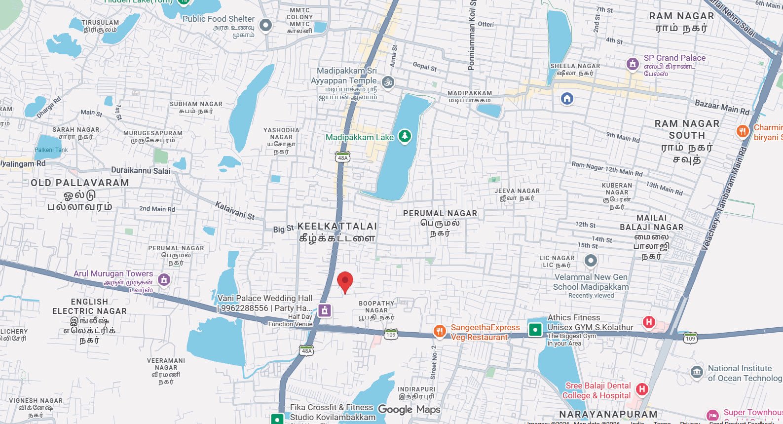 Location Map — Perfect Paramesh