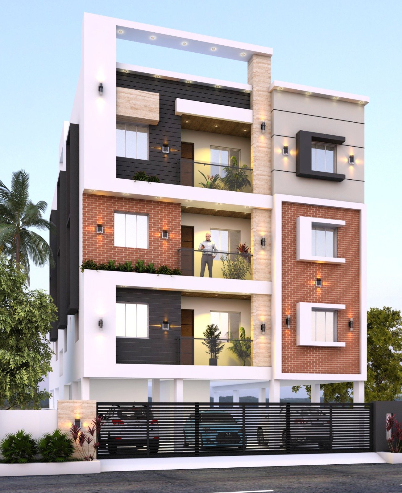 Perfect Prakruthi exterior, Tansi Nagar, Velachery
