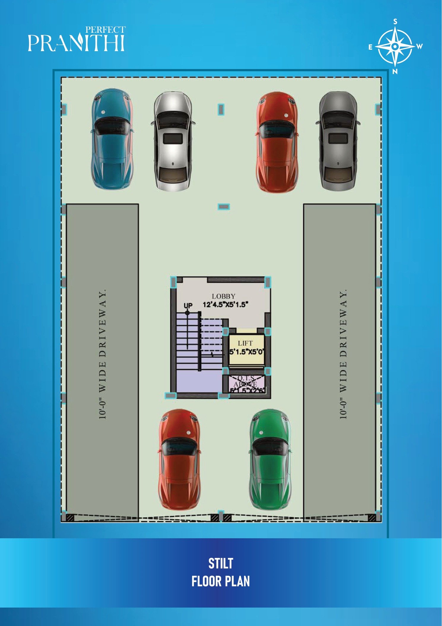 Perfect Pranithi stilt floor parking plan