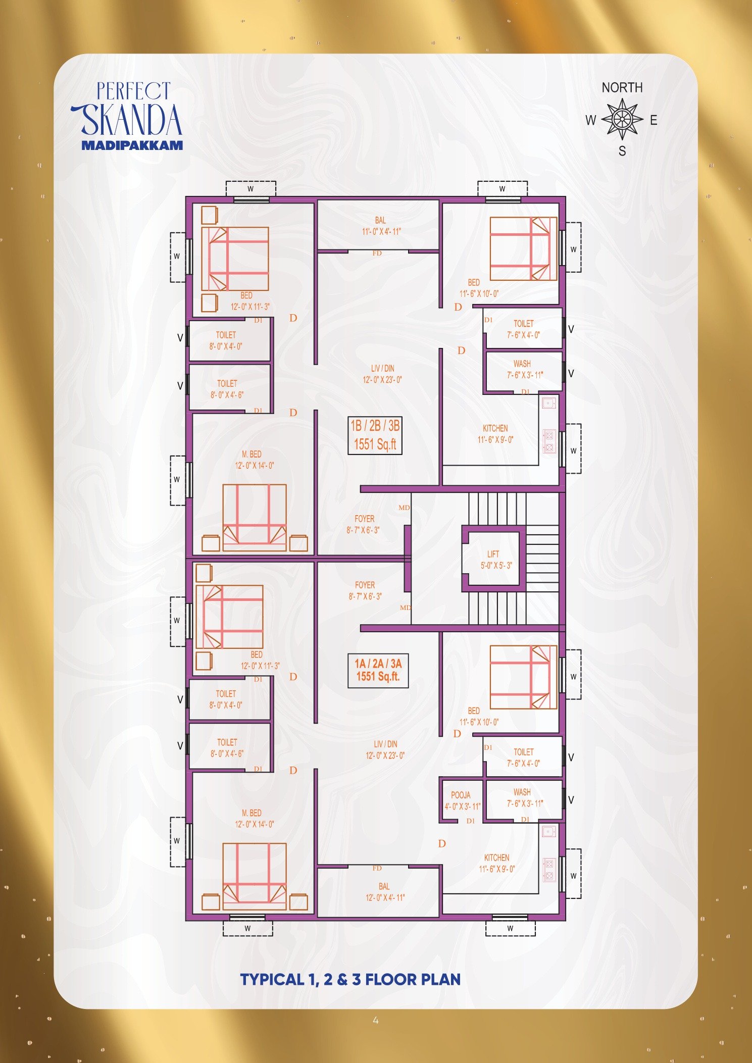 Floor Plan — Perfect Skanda
